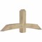 Ekena Millwork Bellingham Rough Sawn Timber Gable Bracket, Douglas Fir, 72"W x 27"H x 6"D x 6"F, 9/12 Pitch GBW072X27X0606BEL00RDF - alternate 2
